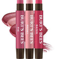 Burt's Bees Lip Shimmer - Tinted Lip Balm Stick for All-Day Hydration | 3 Warm Shades, 0.09 Oz Each