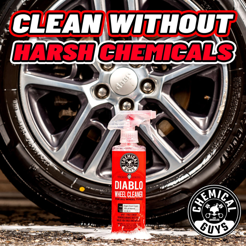 Chemical Guys, Diablo Brake Dust & Wheel Cleaner Spray for Rims, 2 x 16 oz