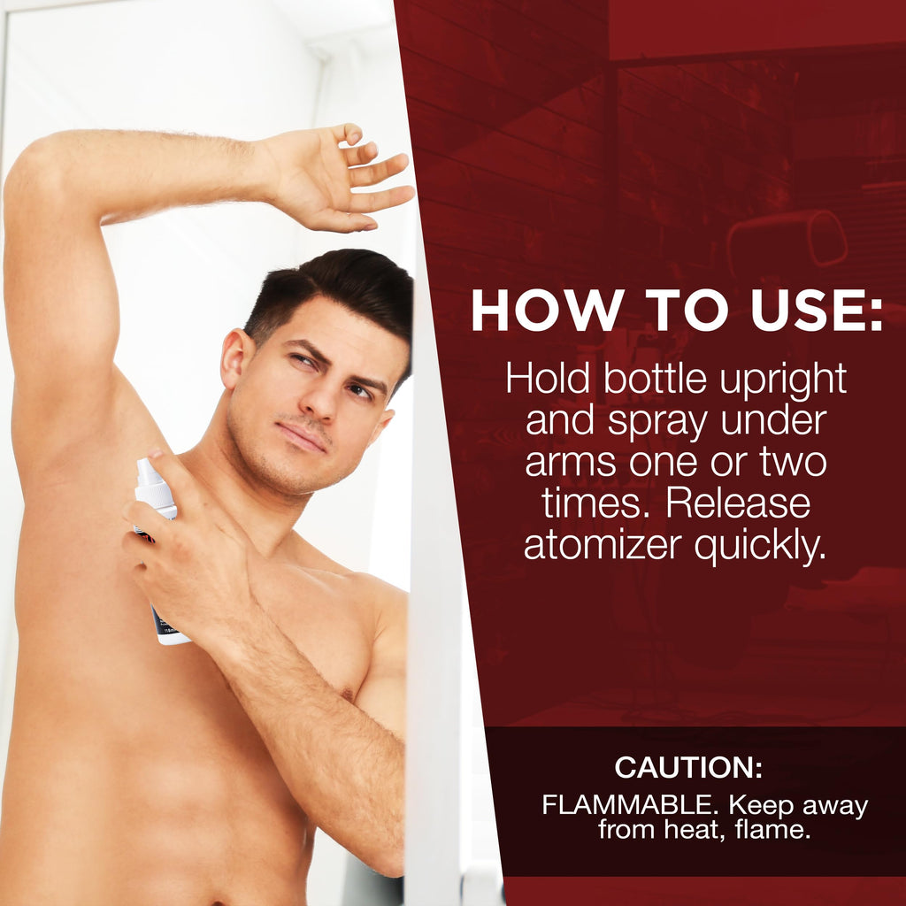 Clubman Supreme Non-Aerosol Whole Body Deodorant Spray, Classic, 4 fl oz
