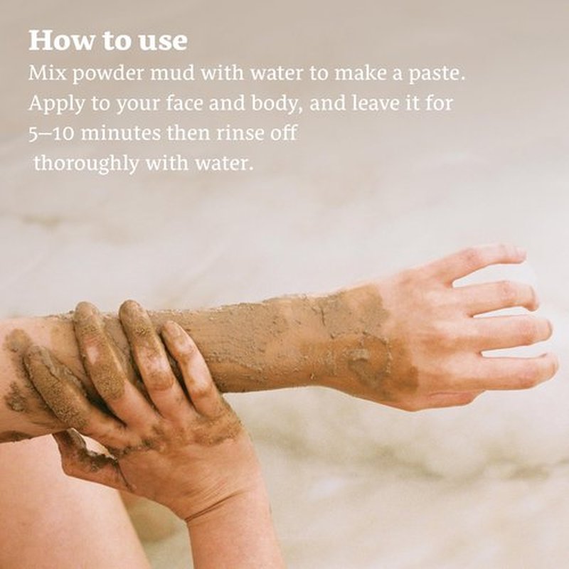 Numeira Dead Sea Mud Powder 100% Pure Cosmetic Clay Powder Rich in Minerals - Gentle Face Exfoliator Powder for Deep Cleansing, Body Scrub, or Clay Mud Mask - Pore Cleansing & Skin Detox - 1kg