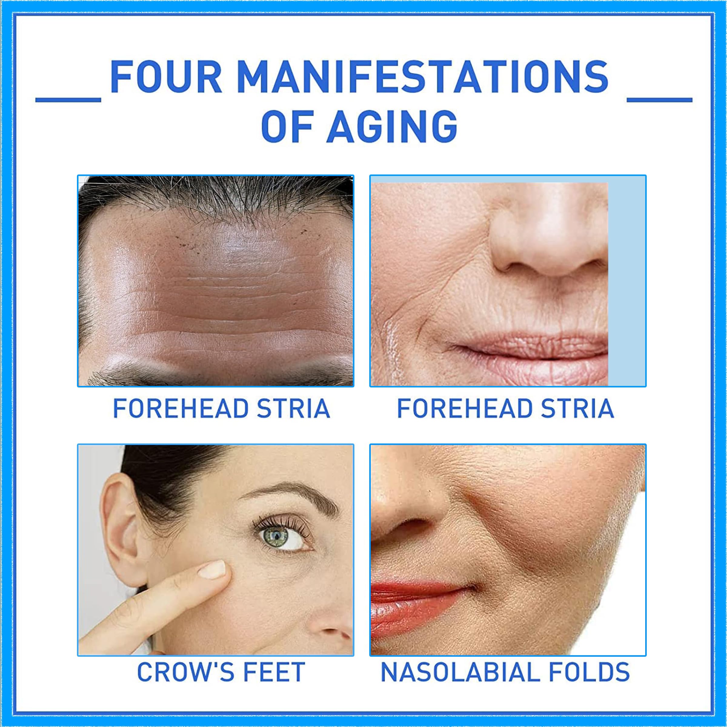 Face Moisturizer.Stock Solution Facial Serum.Aging Serum for Face【Trial Package 1 Bottle】lt can only lighten hne lines.