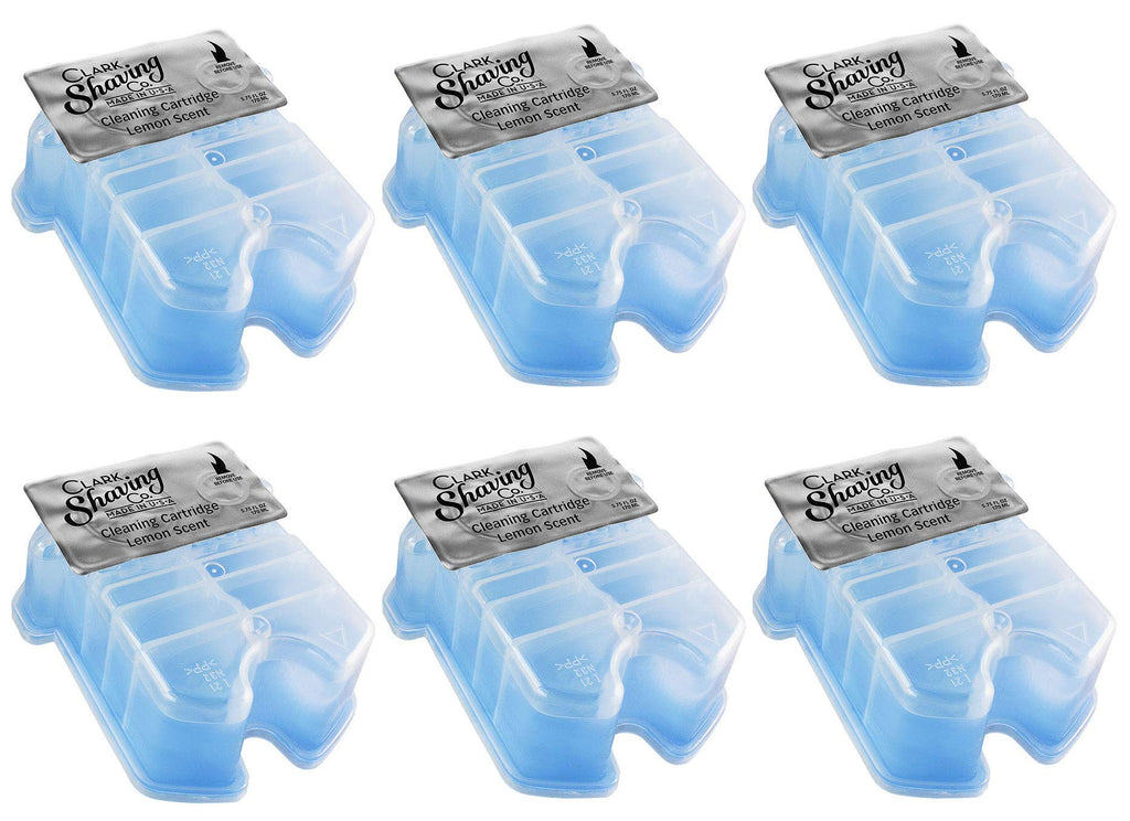 Clark Shaving Co. Refill Cartridges for Braun Clean & Renew CCR (6-Pack)