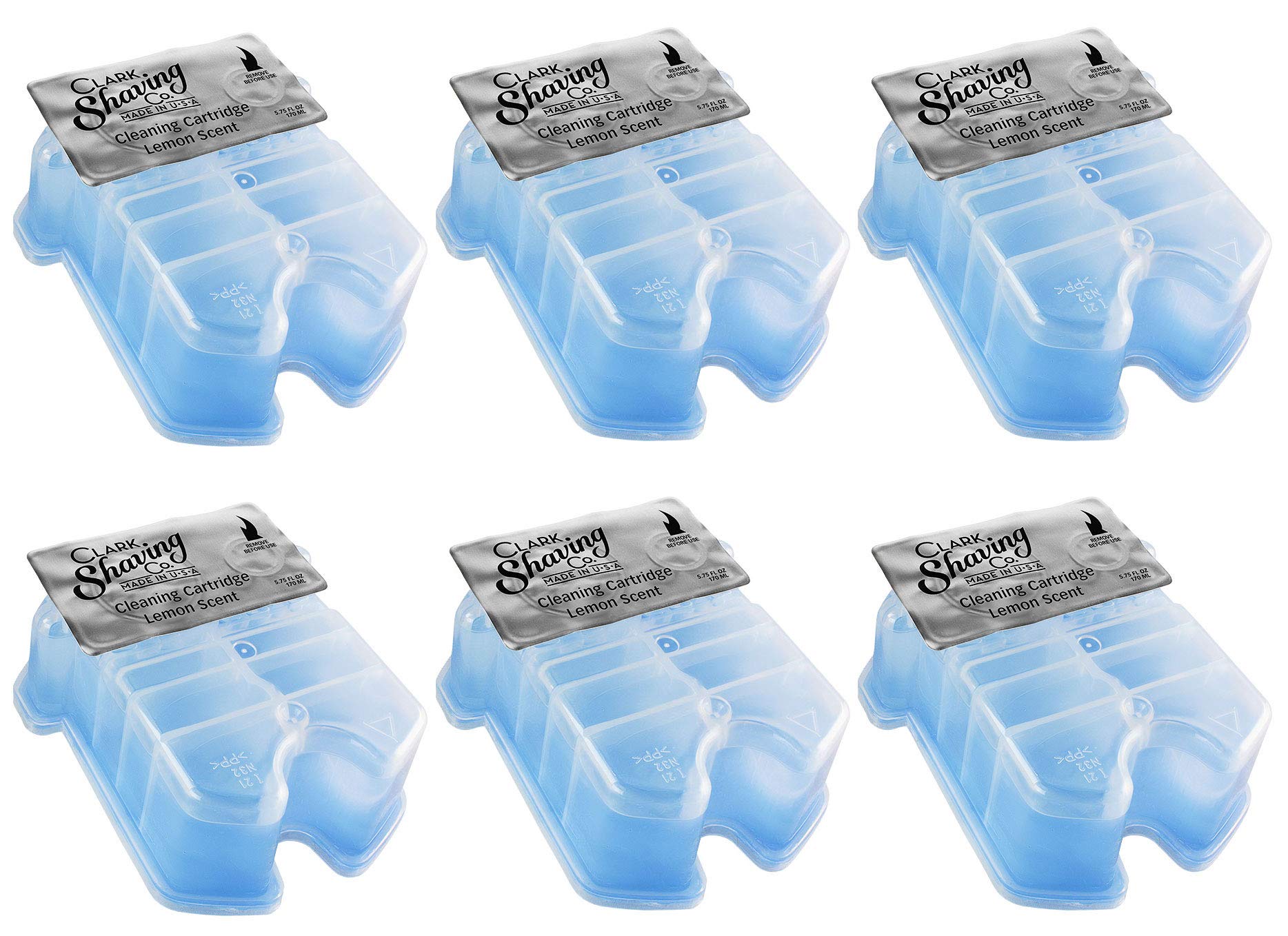 Clark Shaving Co. Refill Cartridges for Braun Clean & Renew CCR (6-Pack)