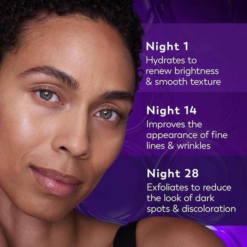 Olay Regenerist Overnight Face Peel Mask - Anti-Aging Treatment with Hexa-Repair Peptide & Lactic Acid | 1.0oz