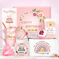 Birthday Gifts for Women Happy Birthday Gift Baskets for Women Unique Not A Day Over Fabulous Mug Gift ideas Pink Gifts Box Set Presents for Her Friends Mom Sister Wife Coworkers Daughter Aunt Mom