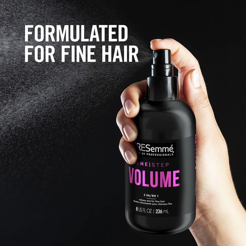 TRESemmé 5-in-1 Volumizing Hair Styling Mist - Soft, Weightless Volume for Fine Hair | 8 oz