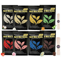 Wax Beads, 1.76lb / 800g Hard Wax Beads Coarse Hair Formula Hard Wax for Hair Removal and Senstive Skin, Wax Beads for Face, Brazilian Bikini,Body Waxing (3Rose&3Jasmine&2Chamomile)