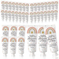 Yaryang 24 Pcs Valentine's Day Employee Appreciation Gifts Bulk Travel Rainbow Body Lotion Inspirational Thank You Team Office Gift Mini Body Cream for Valentine's Day Women Coworker Staff
