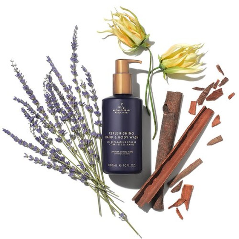 Aromatherapy Associates Balance Replenishing Hand & Body Wash, Moisturizing Liquid Hand Soap & Bath Wash for Women & Men, Hydrating Daily Skincare, 10 fl. oz.