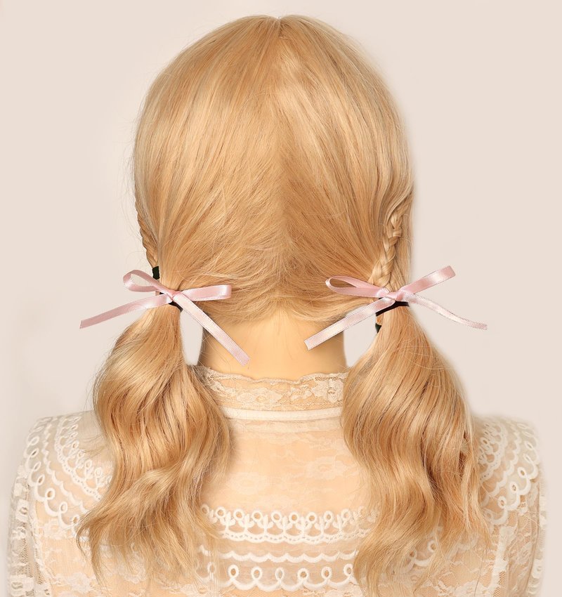 XFYUZR Bow Hair Clips, Long Tail Ribbon Hair Clips for Women, Pink White Red Satin Hair Bow Tassel Barrettes, Bowknot Accessories for Girls Teens Kids (30PCS)