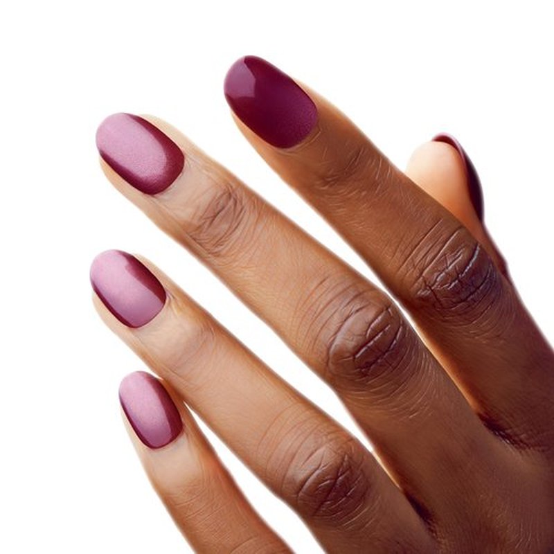 KISS Gel Fantasy Magnetic Press On Nails Short, ‘Set Us Free’, Red, Oval Shaped, Includes 28 Fake Nails, Nail Glue 2g, 1 Manicure Stick, 1 Mini Nail File