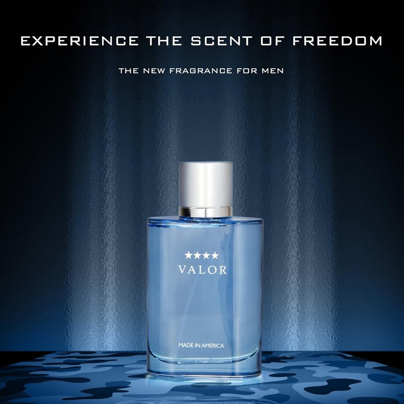 Valor by Dana Eau De Toilette Spray for Men - 3.4 oz | Long-Lasting Fragrance