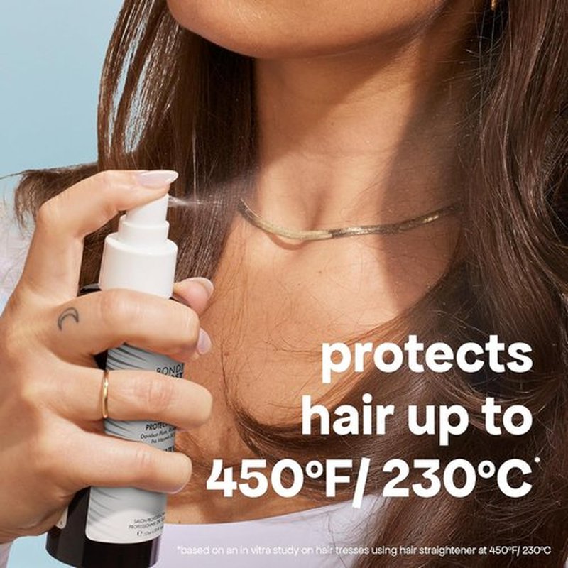 BONDIBOOST Heat Protectant Spray - Lightweight Mist for Hair Styling | 4.23 fl oz, Sulfate & Paraben Free