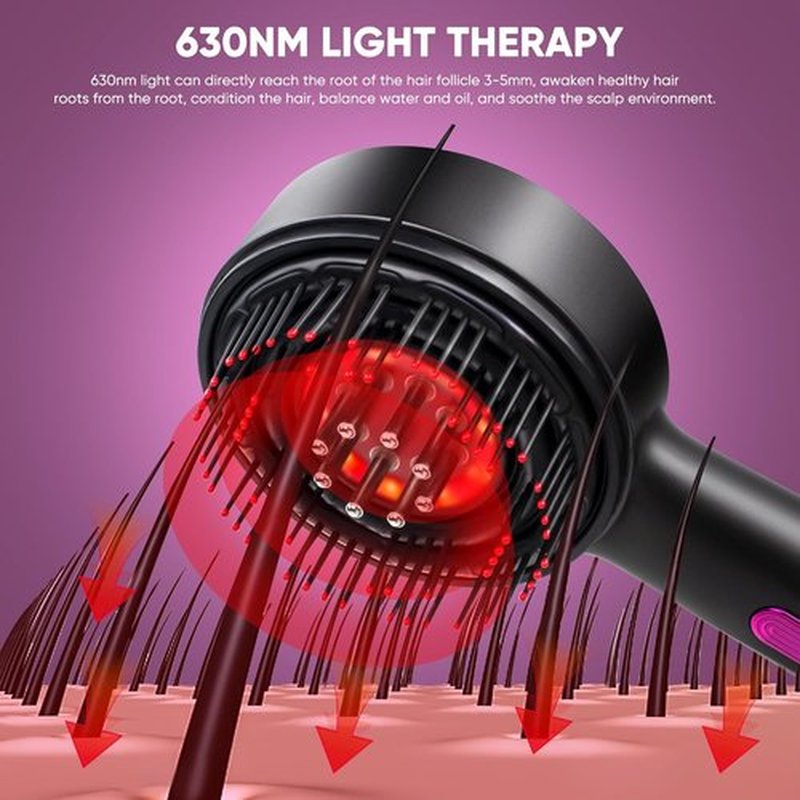 Skiennix 3-in-1 Scalp Massager - Electric Hair Growth Oil Applicator & Waterproof Brush