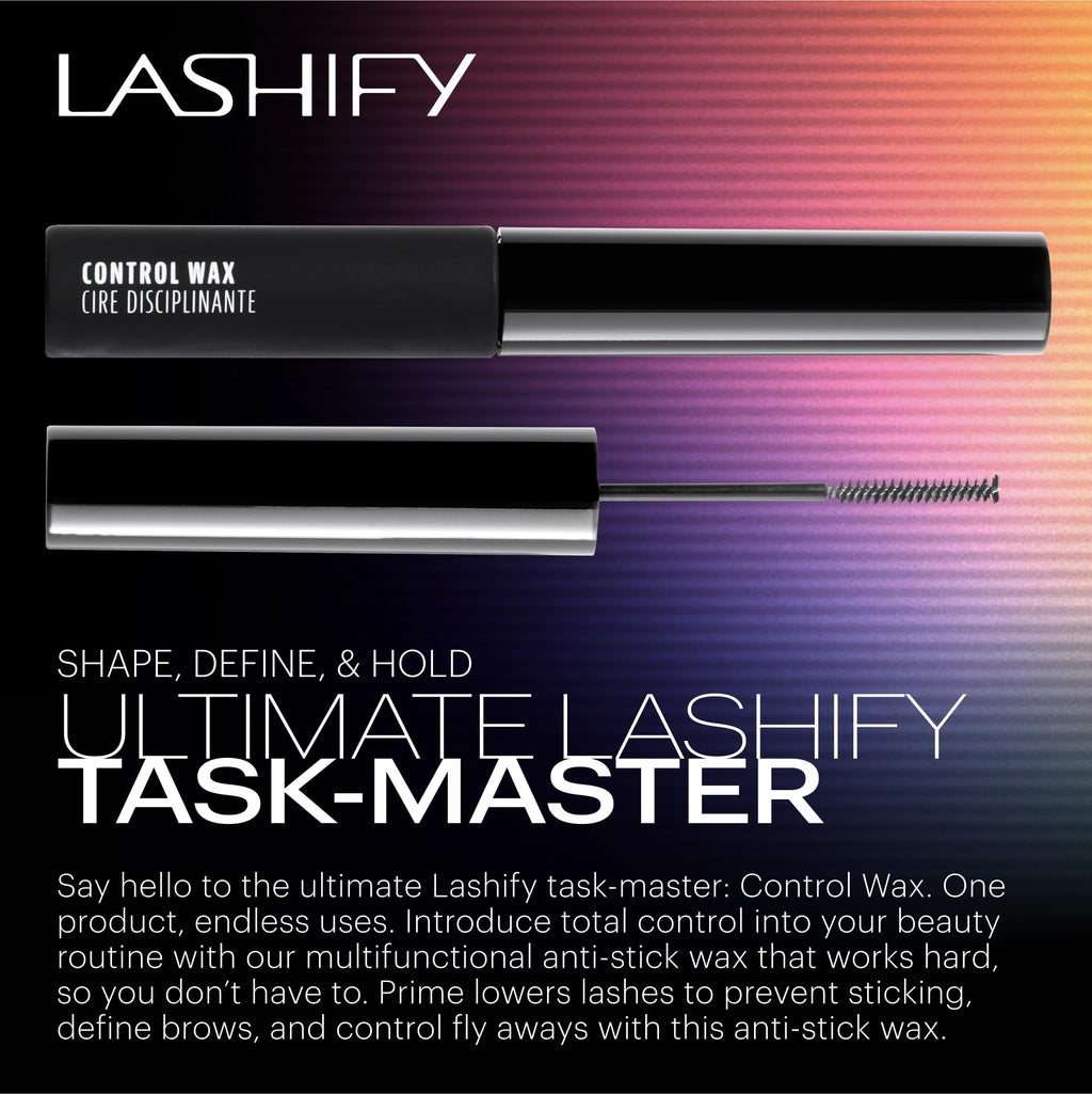 Lashify Control Wax Sealer - Natural DIY Lash Extension - The Ultimate Multifunctional Anti-stick Wax for False Lashes