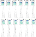 Philips Sonicare Replacement Toothbrush Heads - Compatible C2 C1 4100 | 12-Pack Electric Brush Heads