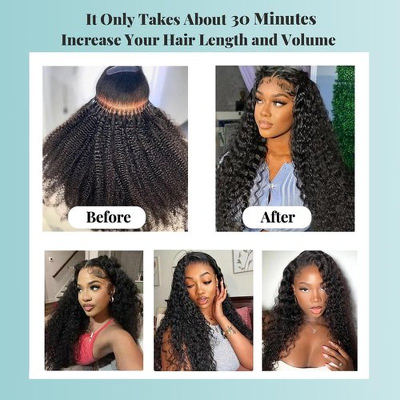 I Tip Human Hair Extensions 16 Inch 50G Water Wave Cold Fusion Hairpiece Pre Bonded Hair Extensions for Black Women Microlink Real Virgin Hair Extension 100 Strands Per Package