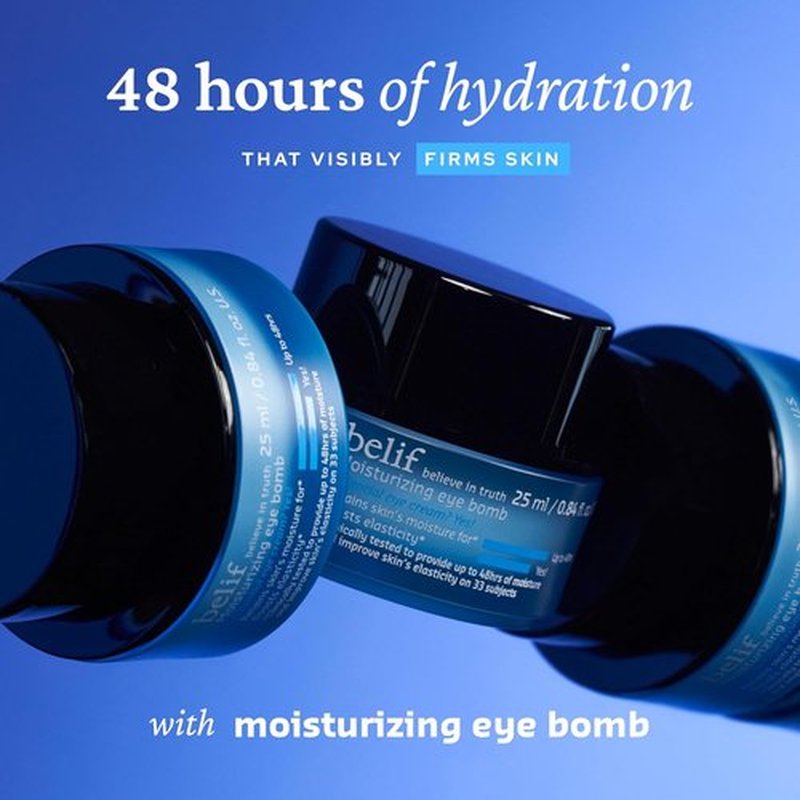 Belif Peptide Eye Bomb - Anti-Aging Eye Cream for Wrinkles & Fine Lines | 48hr Hydration, 0.84 fl. oz.