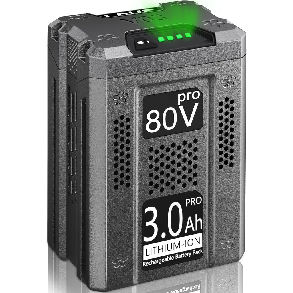 FSKE 3.0Ah Replacement for Greenworks 80V Battery GBA80200 GBA80250