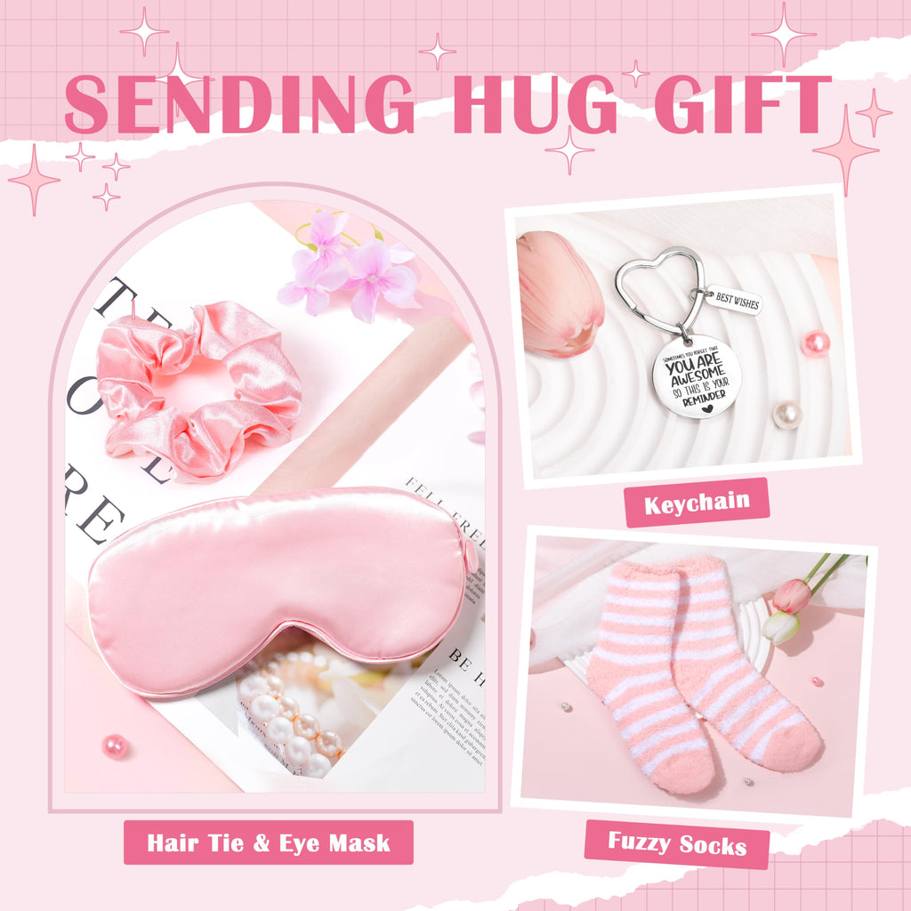 Gift Baskets for Women, Unique Birthday Gifts for Women, Thinking of You Inspirational Gift Set Box, Get Well Soon Gift Basket Sending Hug, Christmas Ideas Gifts for Teen Girl Her Wife Best Friend