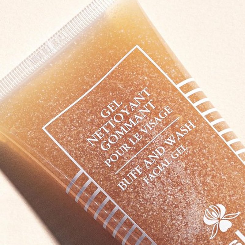 Sisley Paris Buff And Wash Facial Gel - 100 mL Exfoliating Face Wash With Essential Oils For Luminous Skin