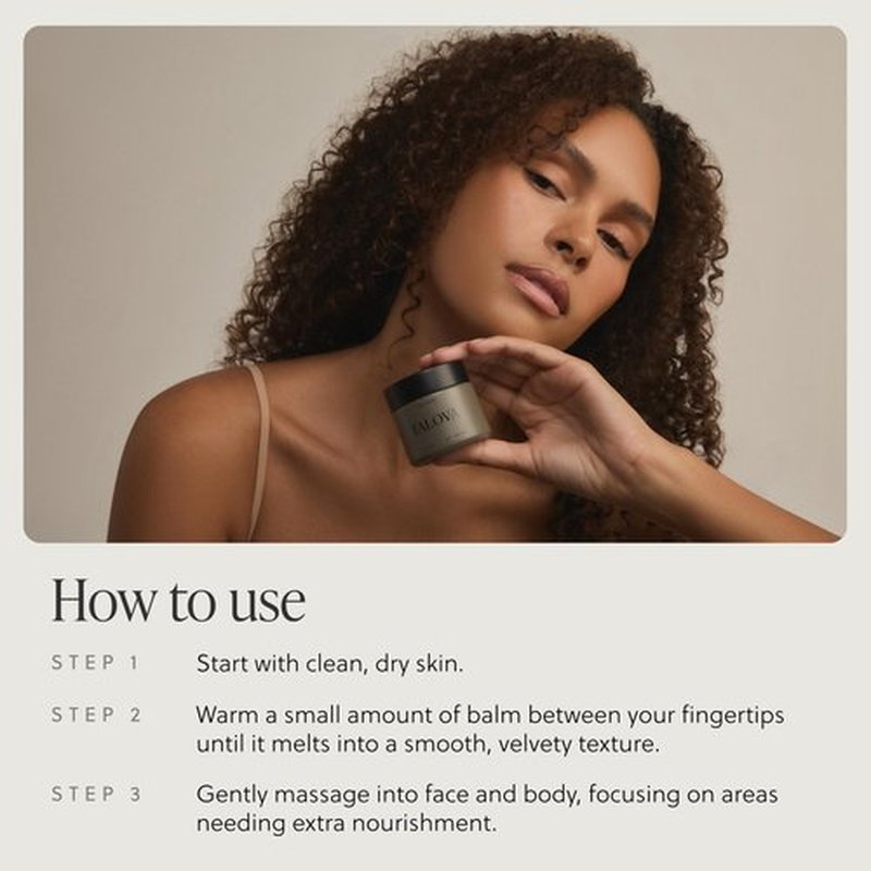 TALOVA - Face + Body Balm, Grass-Fed Tallow Moisturizer for Dry, Cracked, Sensitive Skin with Emu Oil, Natural and Organic Balm with Skin Nourishment, Non-toxic, Made in USA