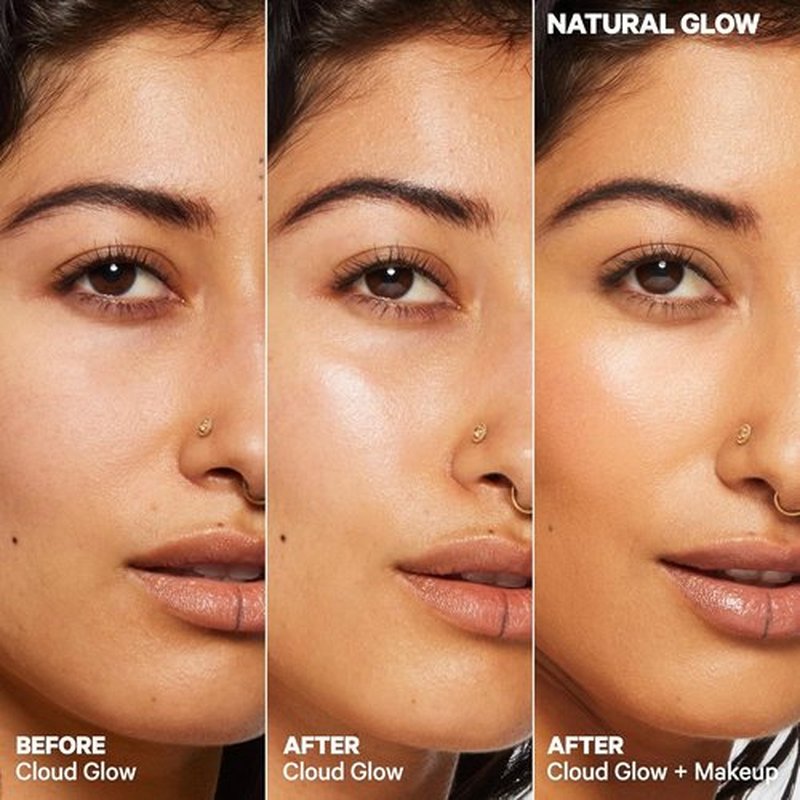 Milk Makeup Cloud Glow Foam Brightening Primer - Hydrating, Lightweight Face Primer for 12-Hour Makeup Hold - 0.91 oz