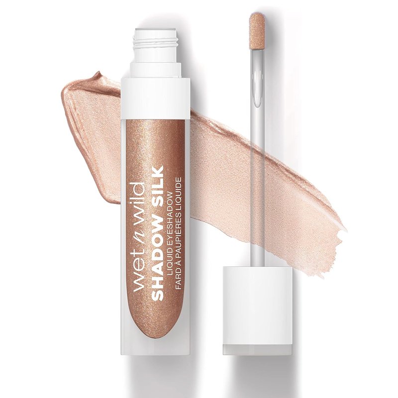 Wet n Wild Silk Liquid Eyeshadow - Lunar Beige | Long-Lasting, Vibrant Color
