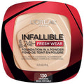 L'Oreal Paris Infallible Fresh Wear Foundation Powder - Waterproof, 24H Wear, True Beige, 0.31 oz.