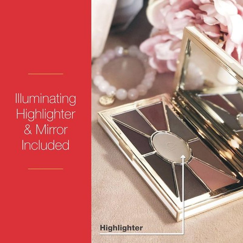 Mirabella Eye Love You Eyeshadow Palette - Ultra Pigmented Neutral Shimmer & Matte Shades - Rendezvous