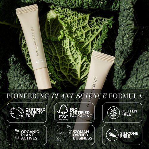 Fitglow Beauty Ceramide Hydra-Balm Lip Gloss | Hydrating Lip Serum with Peptides & Glutathione | Plumping & Anti-Aging Lip Treatment, Dry & Chapped Lip Repair | Vegan & Cruelty-Free | 12g - Watermelon