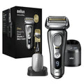 Braun Series 9 Pro 9487cc Electric Razor - Wet & Dry Rechargeable Shaver with Clean & Charge Station