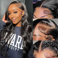 optenpg 24 Inch 13x6 Lace Front Wigs Human Hair Pre Plucked Body Wave HD Lace Frontal Wigs Human Hair 200% Density Glueless Wigs Human Hair for Women