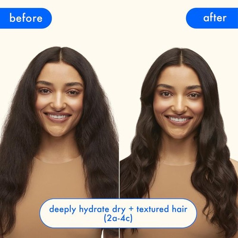 Amika Hydro Rush Intense Moisture Conditioner - Hydrating Formula with Hyaluronic Acid