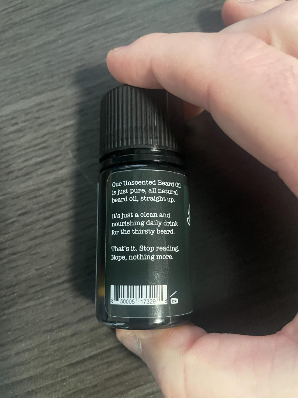 Outdoor Beards 1 oz Beard Oil | Infused Beard Oil to Support Beard Softness & Beard Growth | Naturally Scented Oil for Beard Care | Daily Use Beard Oil (Unscented)
