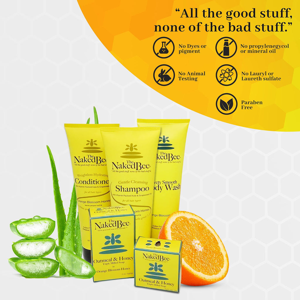 The Naked Bee Nourishing Body Lotion for All Skin Types (6.7 oz) Moisture Replenishing Lotion for Dry Skin with Cococnut & Honey