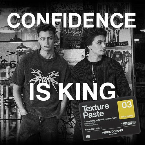 Texture Paste - Matte Styling Cream for Men | Medium Hold & Natural Movement | 3oz Professional Grade