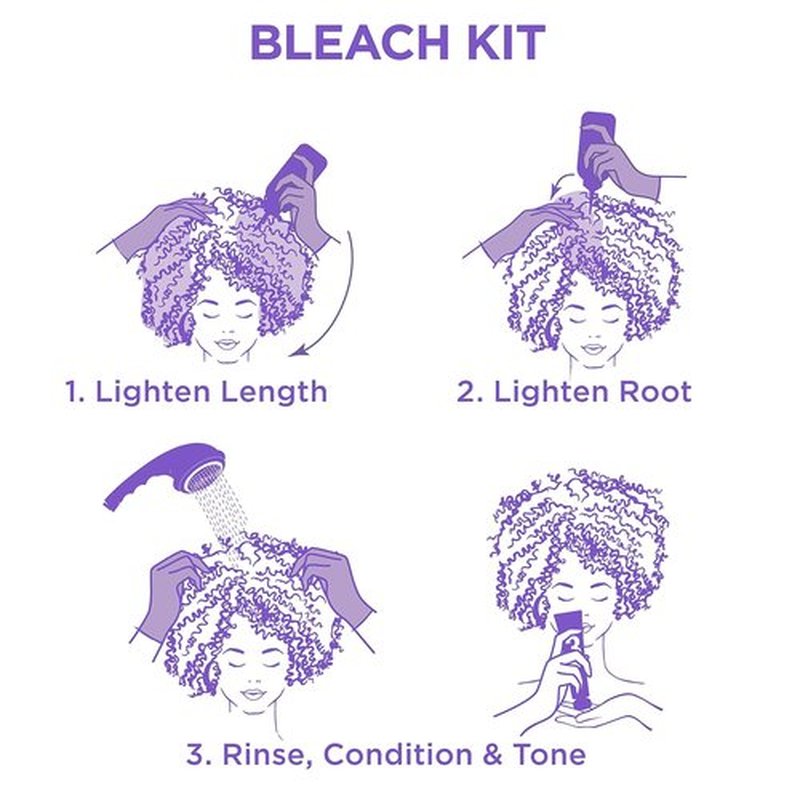 SoftSheen-Carson Uplift Bleaching Kit - Dark and Lovely® Powder, Developer & Toner for Blonde Hair