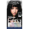 L’Oreal Paris Feria Hair Color - High Intensity Permanent Dye for 3X Highlights | 10 Jet Black