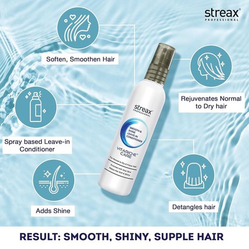Streax Pro Leave-In Conditioner - Nourishing Formula for Smooth, Frizz-Free Hair | 100ml