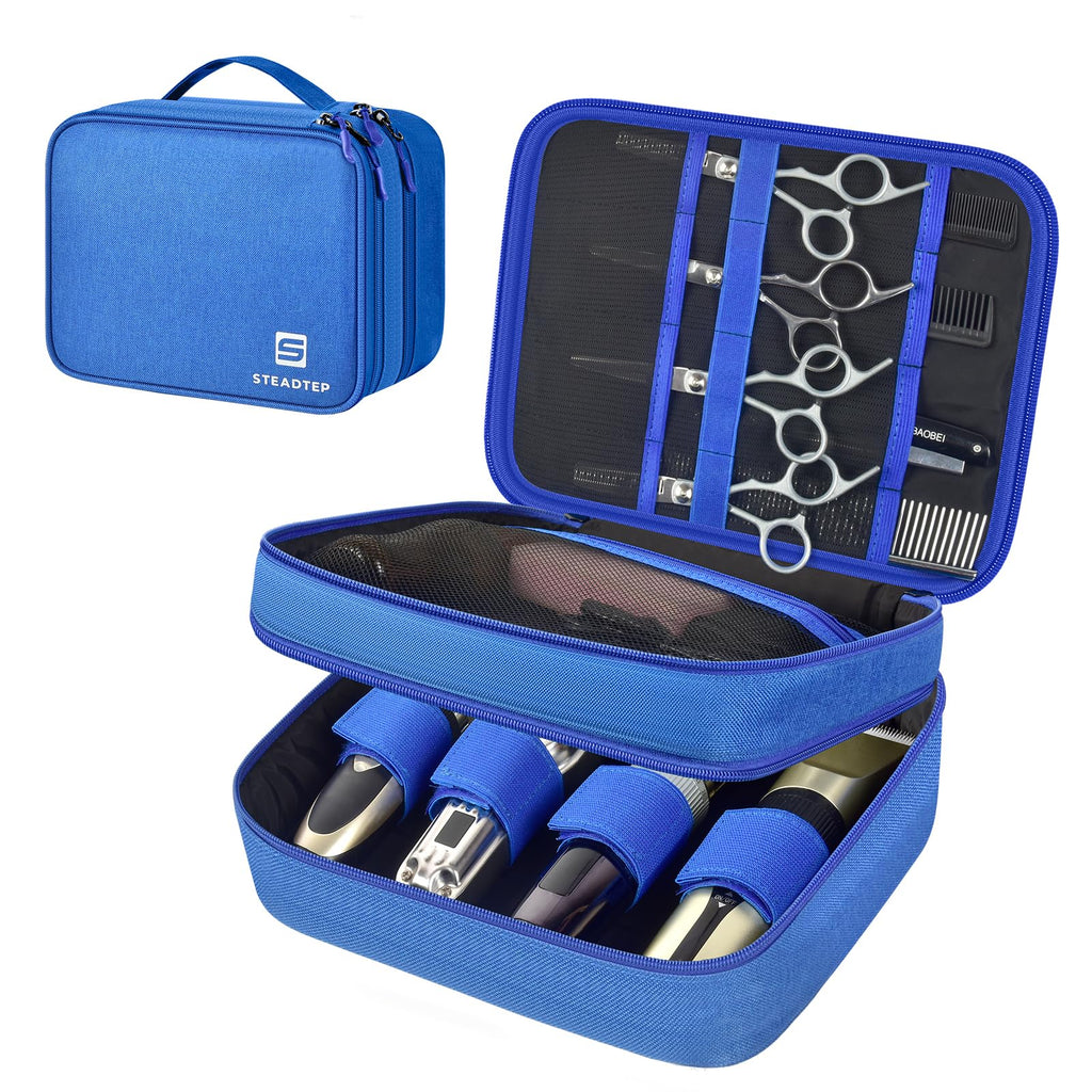 Hair Clipper Bag for Barbers, Clippers, Guards, Shears and Accessories
