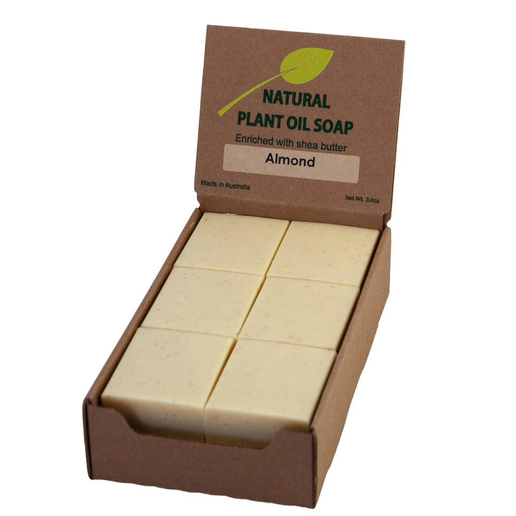 Simple Scents Australia Scented Natural Soap Bars (12 Bars), 3.5oz Moisturizing French Triple Milled Soap Bars Enriched with Shea Butter - Pure Plant Oil Bath & Body Bars