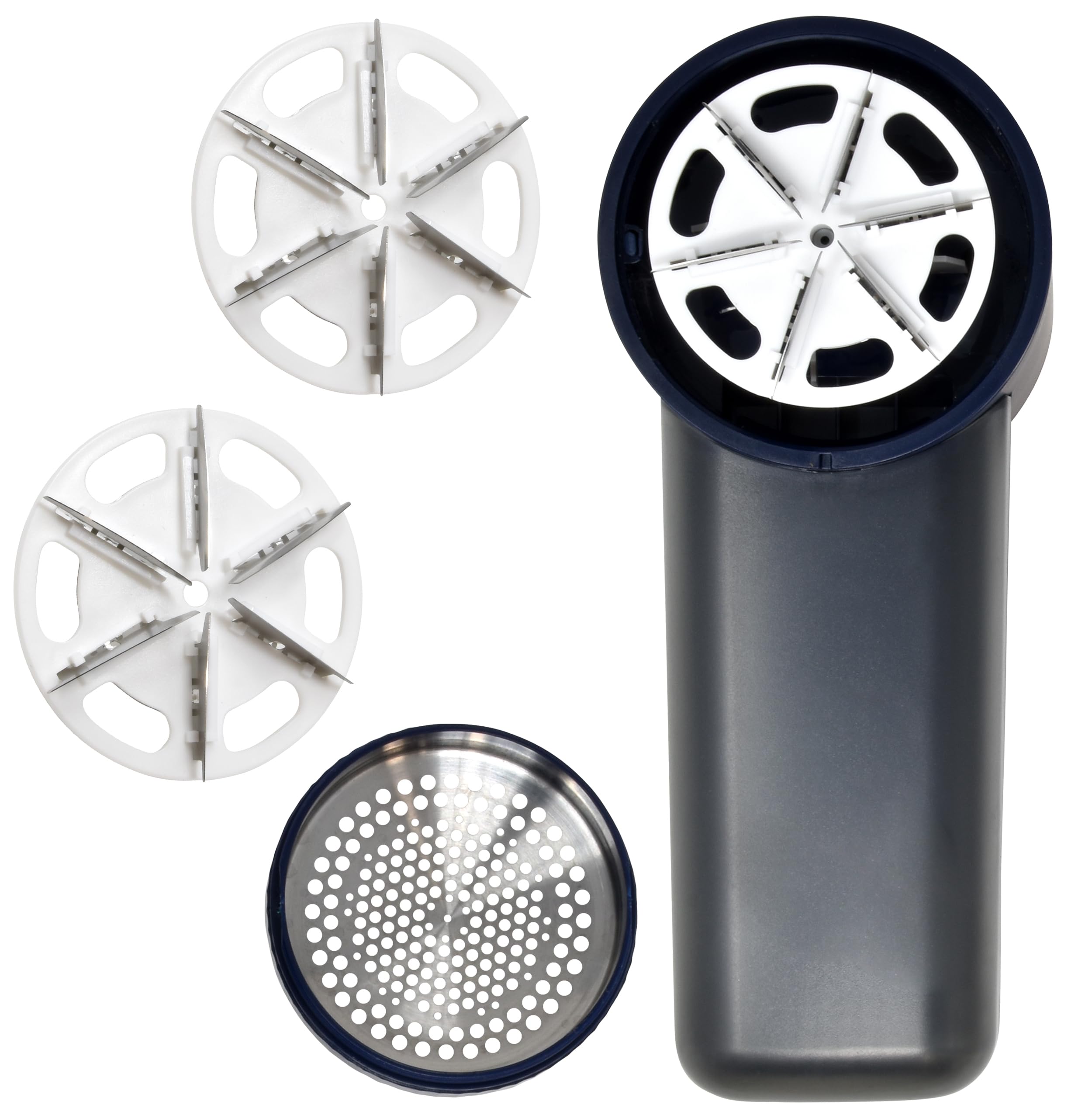 Electrolux Fabric Shaver Replacement Blades, 4-Pack, High Qulity 6-Leaf Blades for Safe and Efficient Lint and Pill Removal, Only Compatible with Electrolux Rechargeable Lint Remover