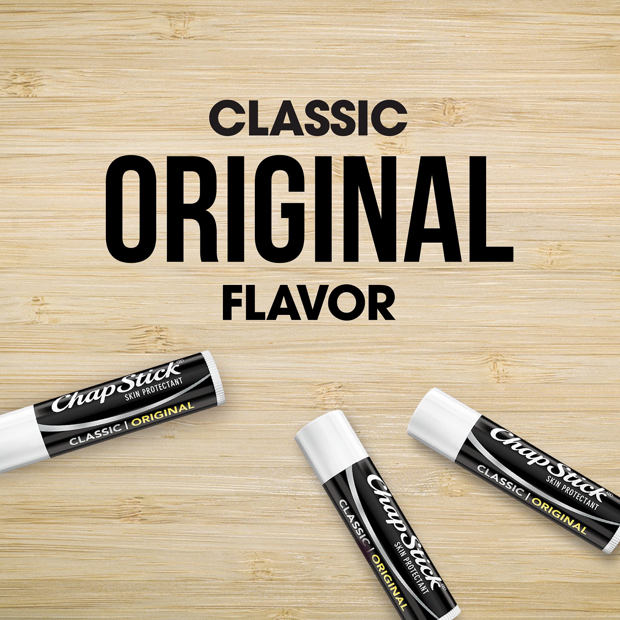 ChapStick Lip Care Bundle – Classic Spearmint + Classic Original Lip Balm, 0.15 Oz Ea (2 Piece Set)