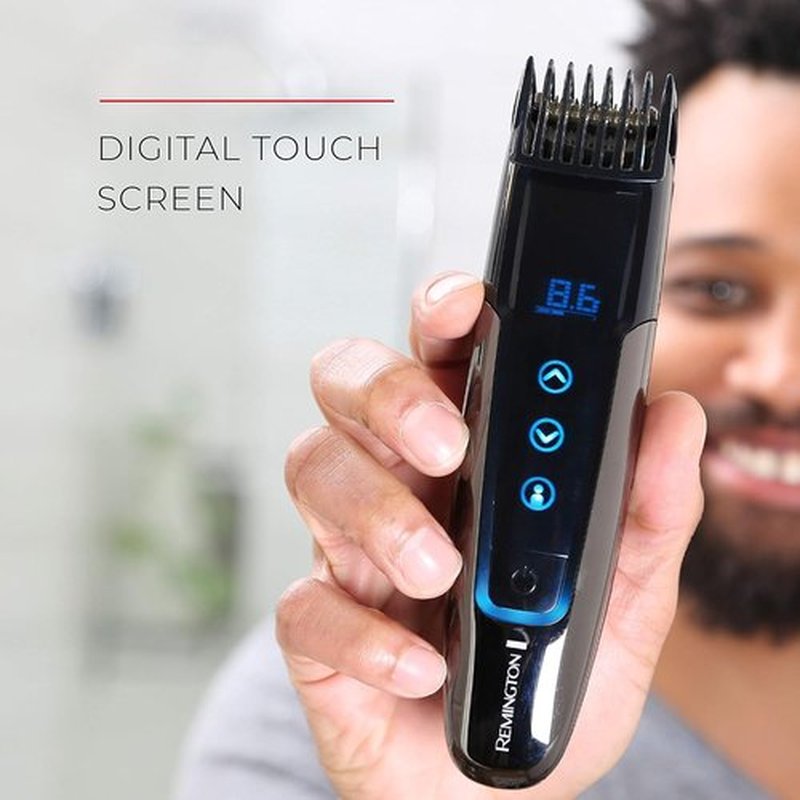 Remington MB4700 Smart Beard Trimmer - Digital Touch Screen & Memory Settings | Rechargeable Cordless Use