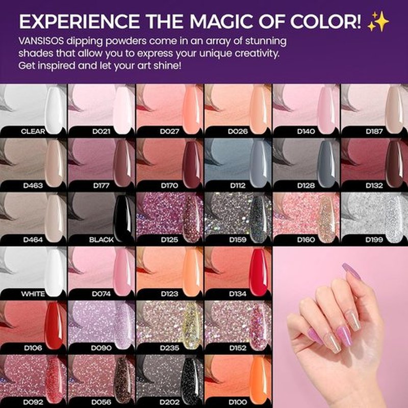 Dip Powder Nail Kit with Everything: 30 Colors Nail Dip Powder Set with Top & Base Coat Activator Brush Saver with Nail Drill for DIY At Home Salon