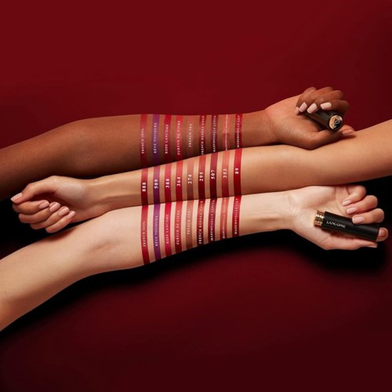 Lancôme L'Absolu Rouge Hydrating Cream Lipstick - Smudge-Resistant & Long-Lasting Comfort - 18HR Wear