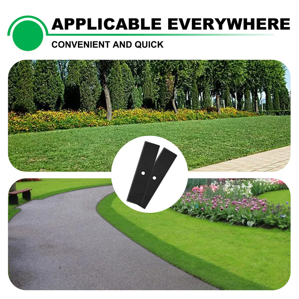Andorm Edger Blades 9 x 1/2" Center Hole Universal Lawn Edging Blade Replacement 9 inch Compatible with Mclane 2059 2059-9, Craftsman 85755, Rotary 6262 (6 Pack)