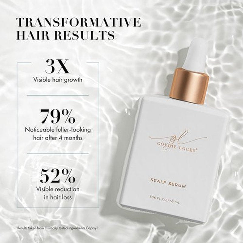 Goldie Locks Scalp Serum - Hydrating Formula for Fuller Hair & Healthy Scalp - 1.86 oz