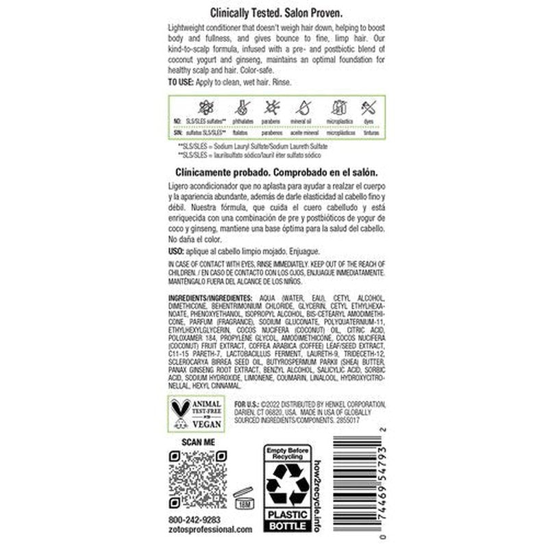 Biotera Ultra Thick & Full Volumizing Conditioner | Fine or Limp Hair | Microbiome Friendly | Vegan & Animal Test Free | Paraben Free | Color-Safe | 32 Fl Oz
